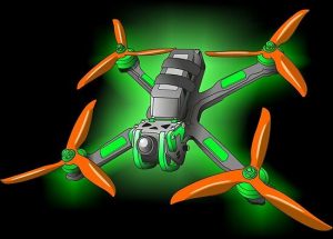 Drone FPV Brasil Desenho